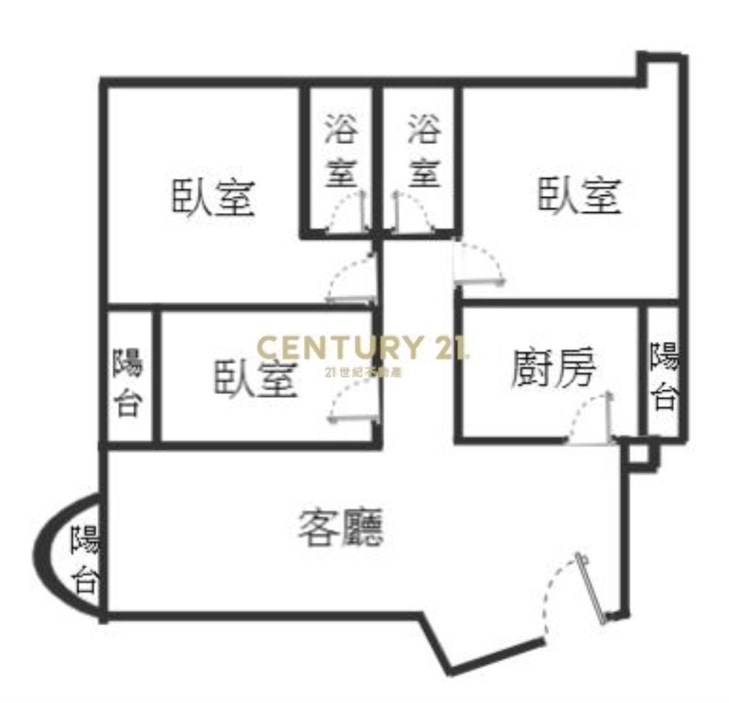 GA258近轉運站三房車位華廈
