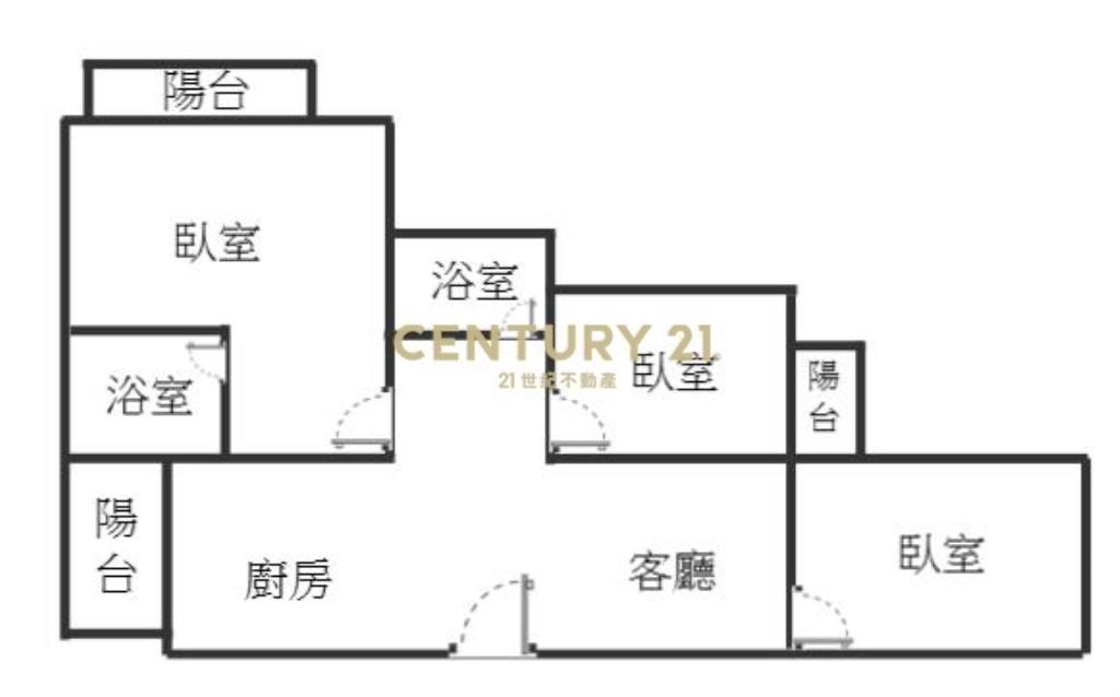 GA271員山精品全新三房平車華廈