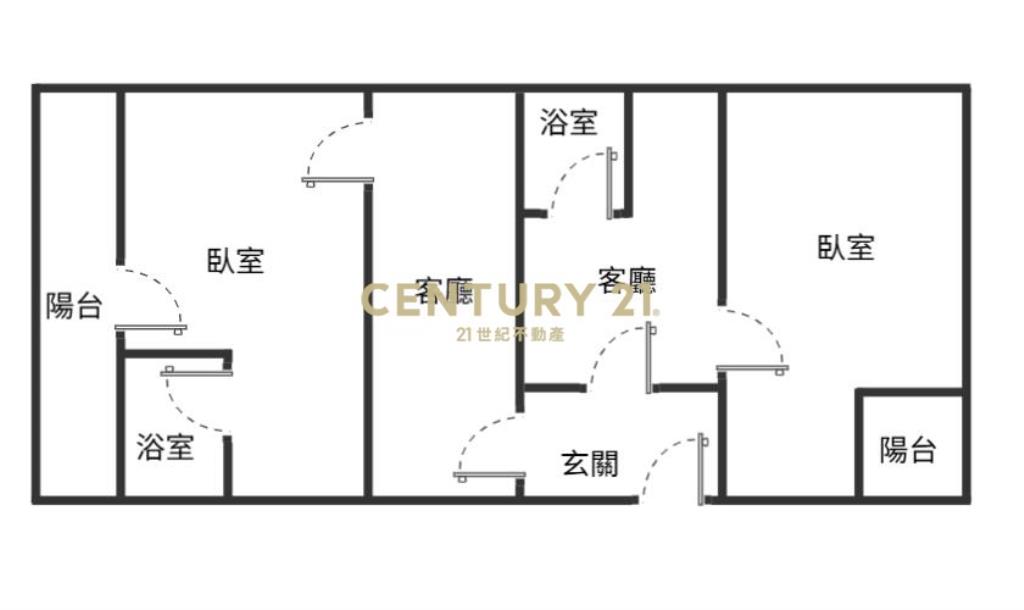 捷運+環狀線生活圈｜全新三套房