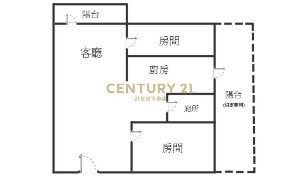 HA107冬山清溝全新2房車位華廈