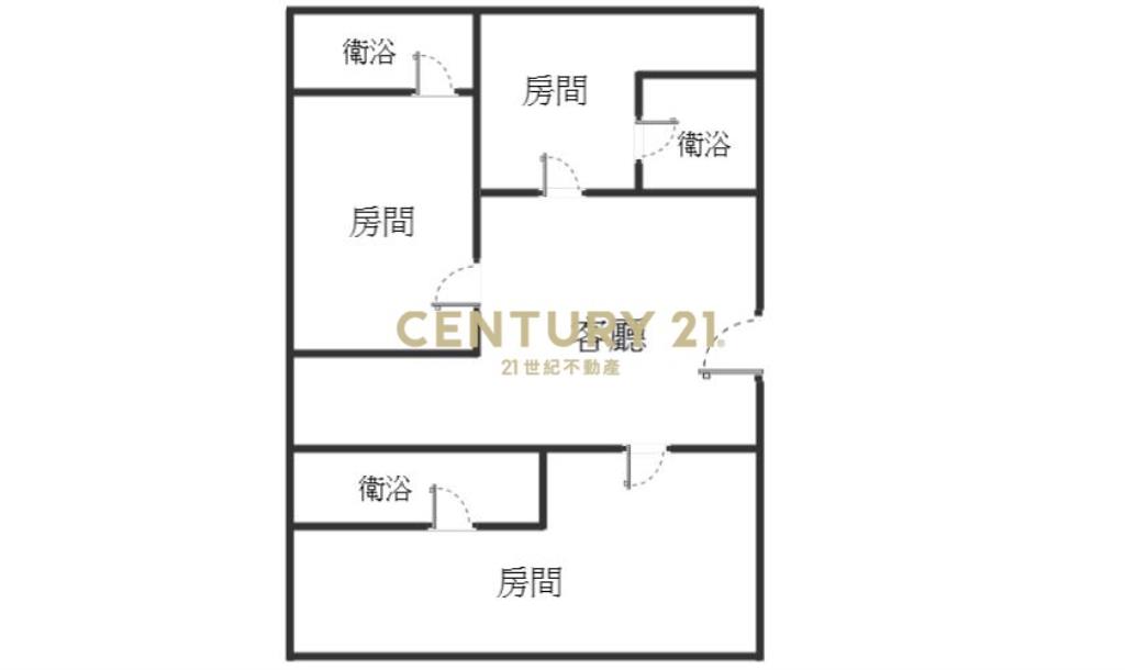 HA110三星滿租三套房電梯華廈