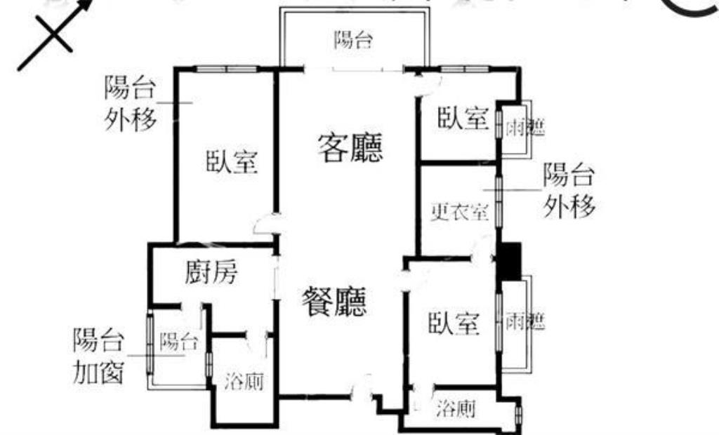 ㊝金富天廈2景觀三房車