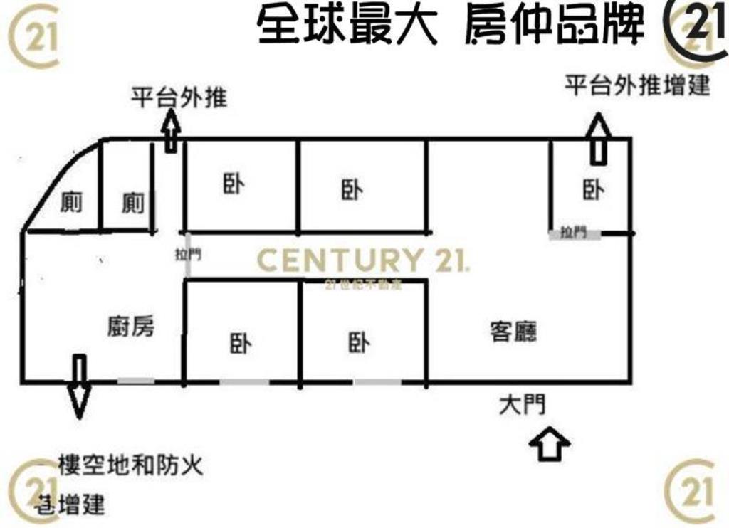 ㊝民治面寬大一樓