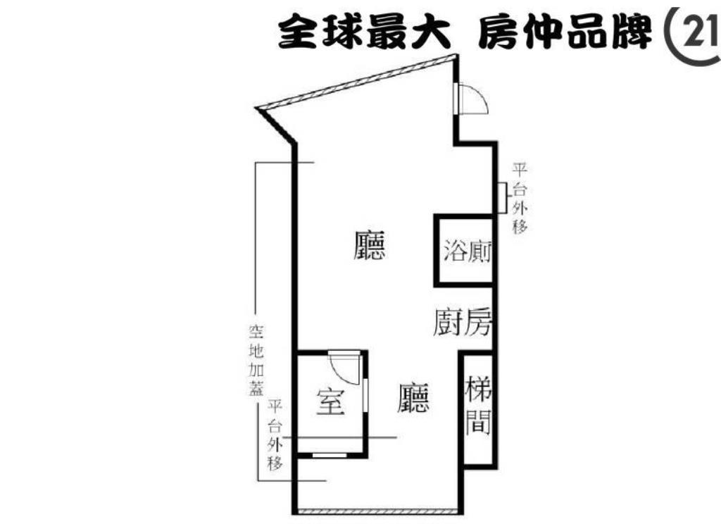 ㊝稀有前後臨路面寬店面