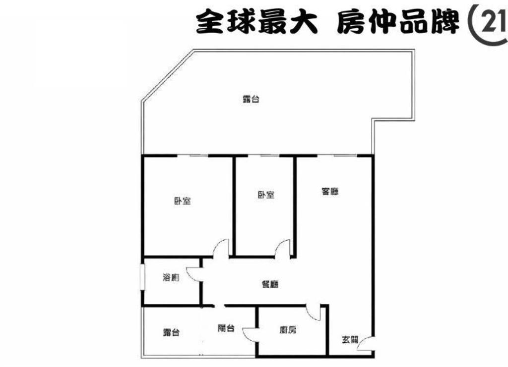 ㊝日健芯大露台二房