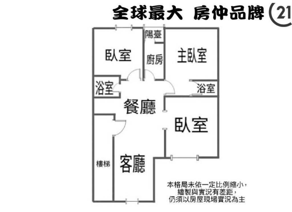 ㊝中和邊間三房車