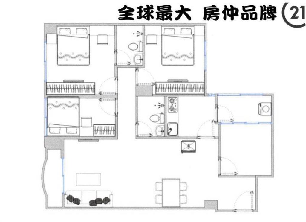 ㊝中和捷運市景三房