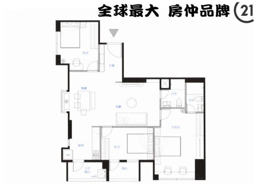 ㊝頂溪水悅溫馨美宅三房車