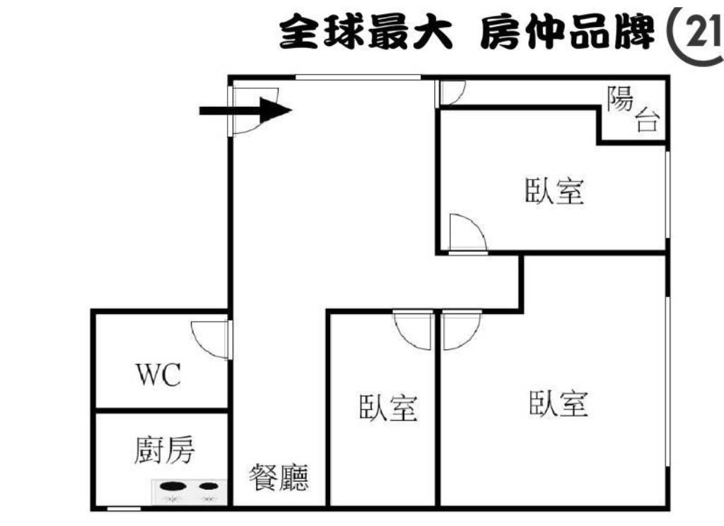 ㊝大明方正邊間三樓