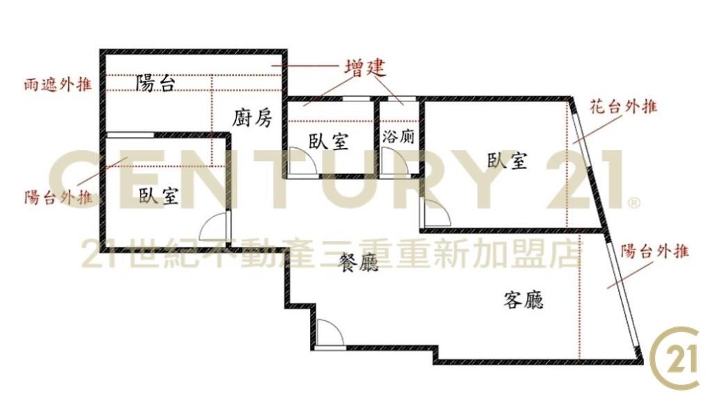 長安大街成功國小稀有3房華廈