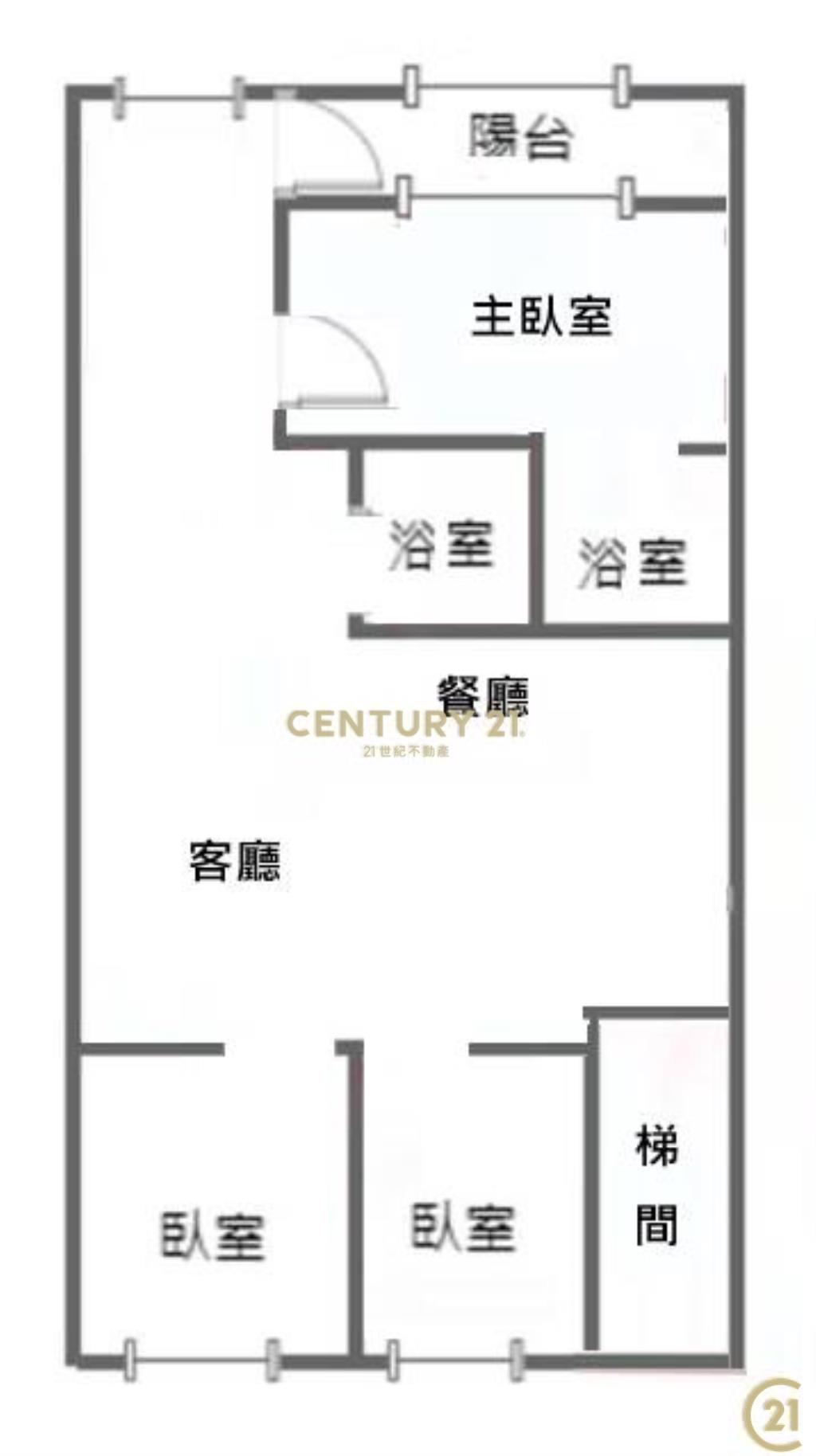 永福漂亮3房低總價公寓