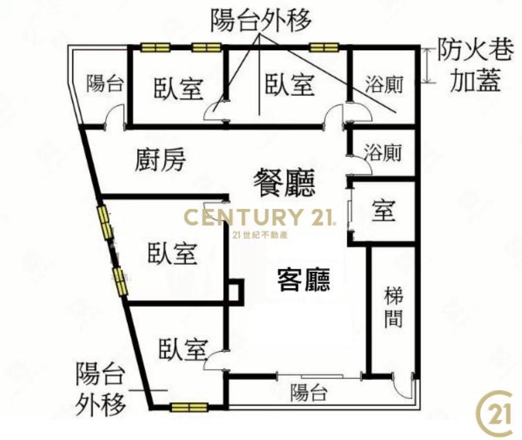 菜寮大同南路漂亮大空間4房