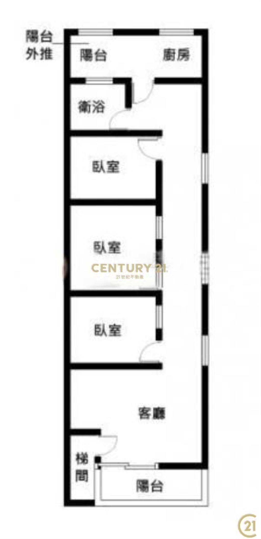 三重站.集美商圈.原始屋況低樓層