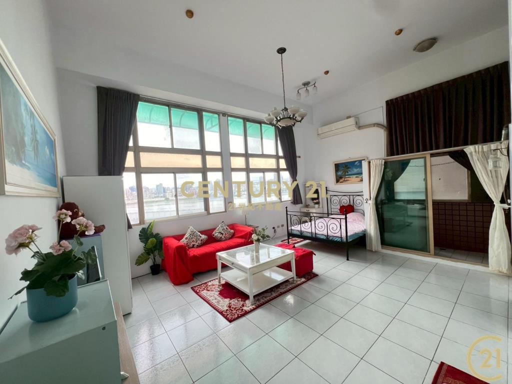 捷運台北橋站無敵河景挑高4米3可隔3房