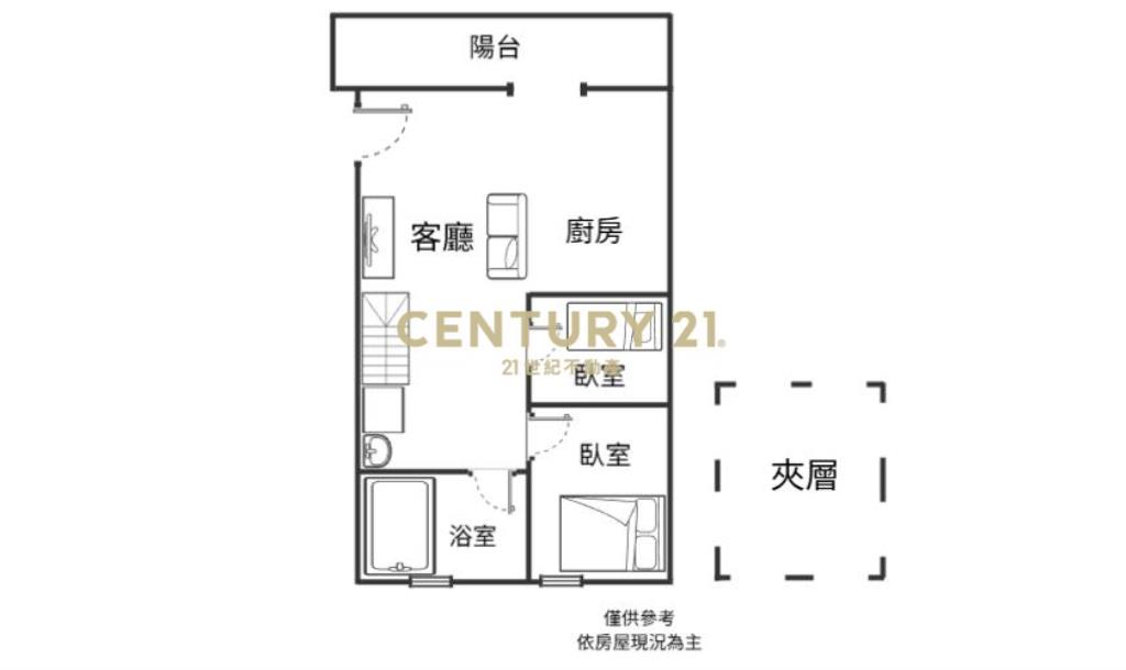 JA462獨家礁溪溫泉2房小閣樓