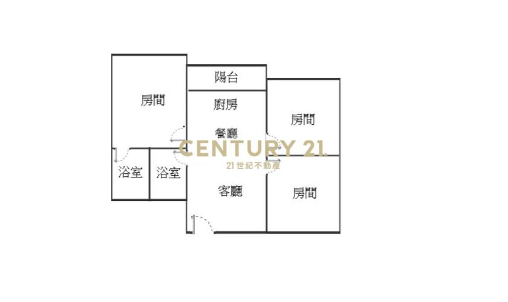 LA114員山美裝潢三房華廈