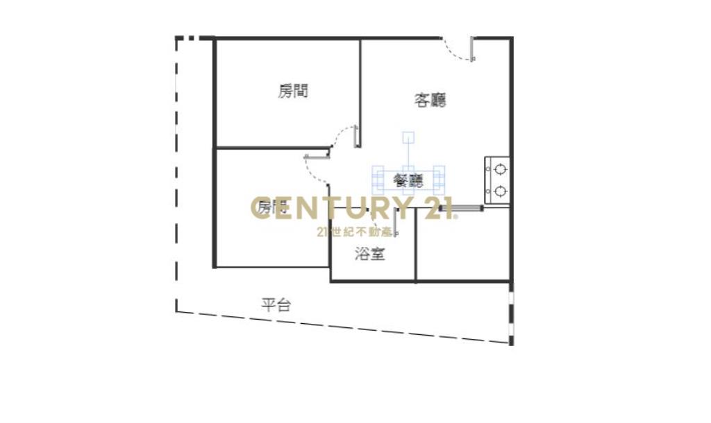 LA140綠堤見晴星光兩房車