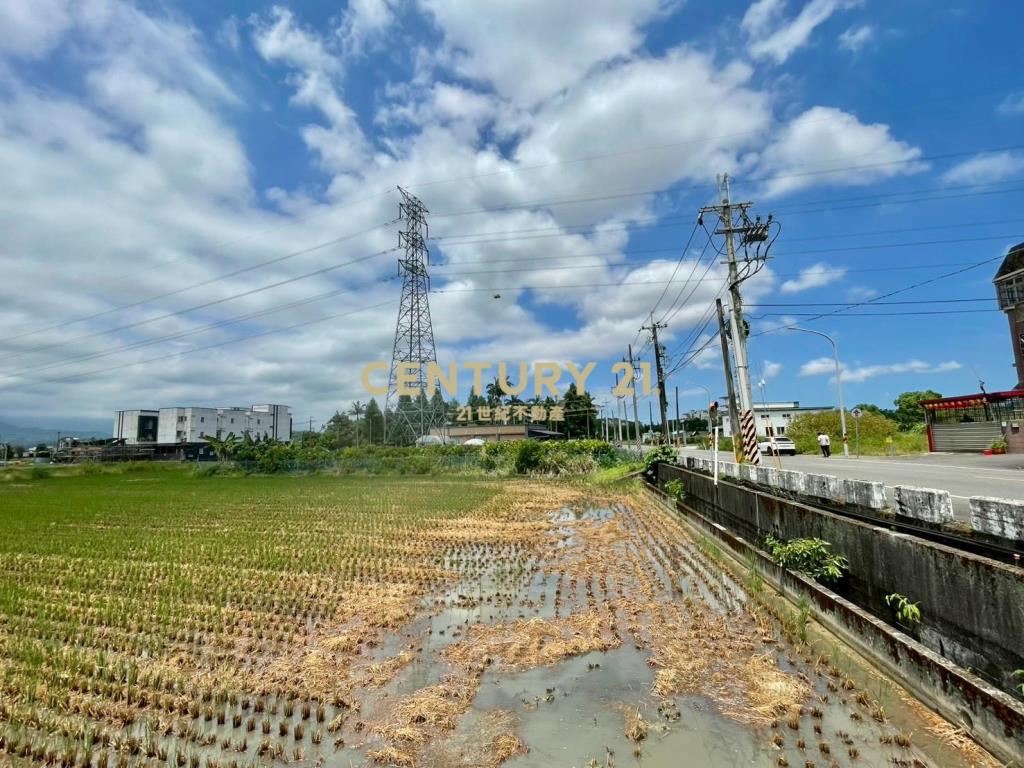 LC182員山東德雙面路農地