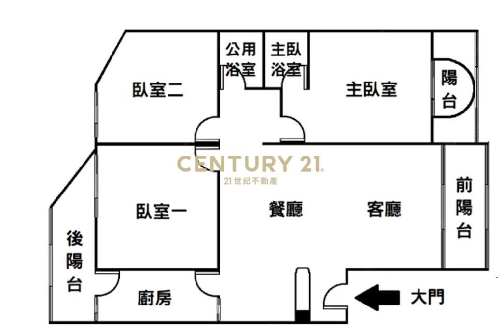 超大空間超大坪華廈三房