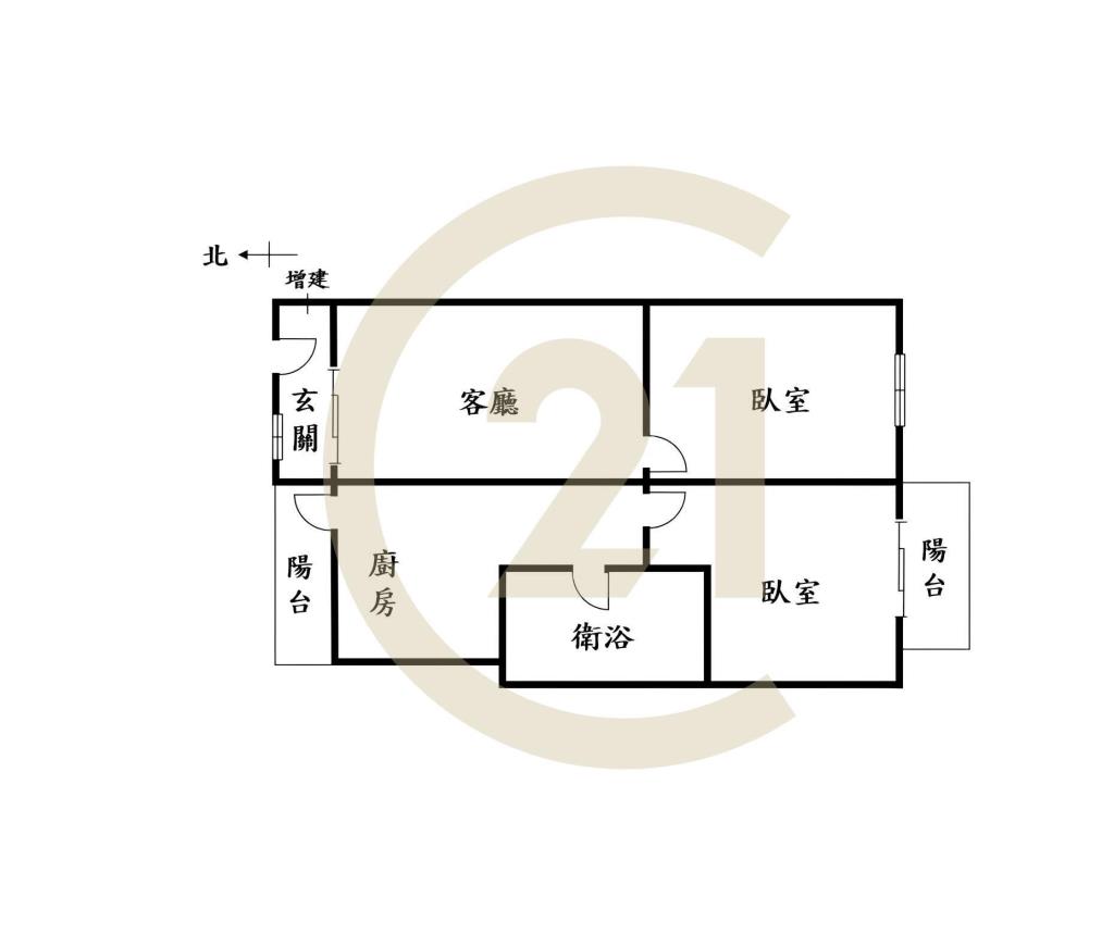 太原車站全新整理高樓層2房
