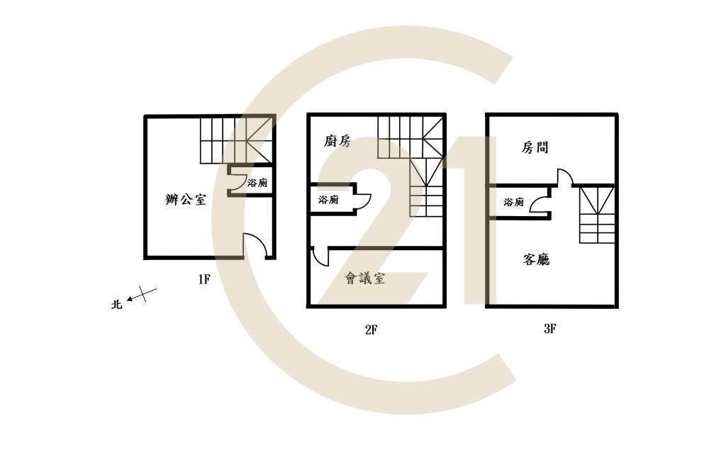 正北屯路全新整理吃市樓店+車位