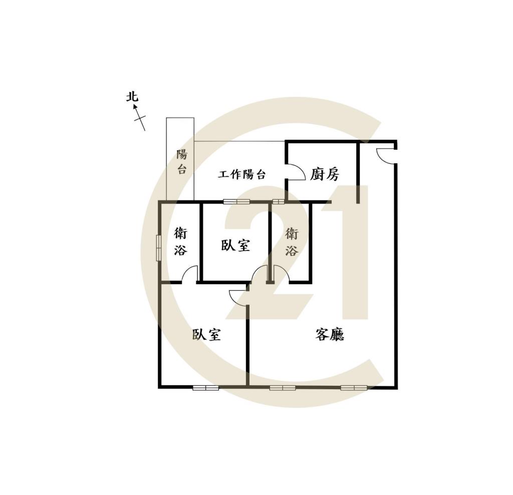 清水聯悅聚3改2房平車