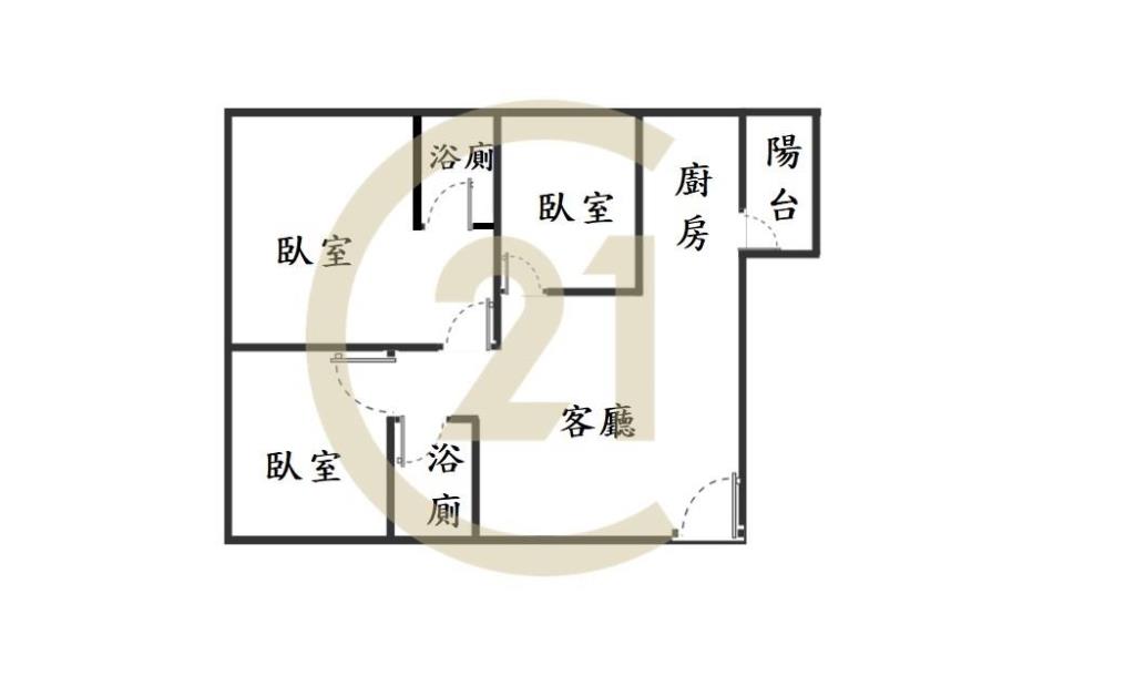 潭子勝利商圈漂亮3房+車位
