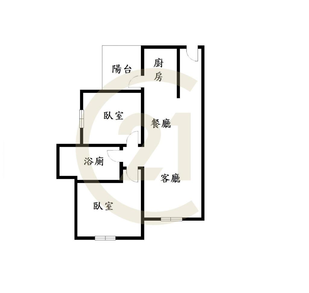 大里軟體園區2房平車