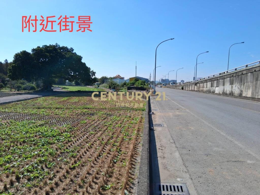 高鐵門戶特區 臨路大面寬農地