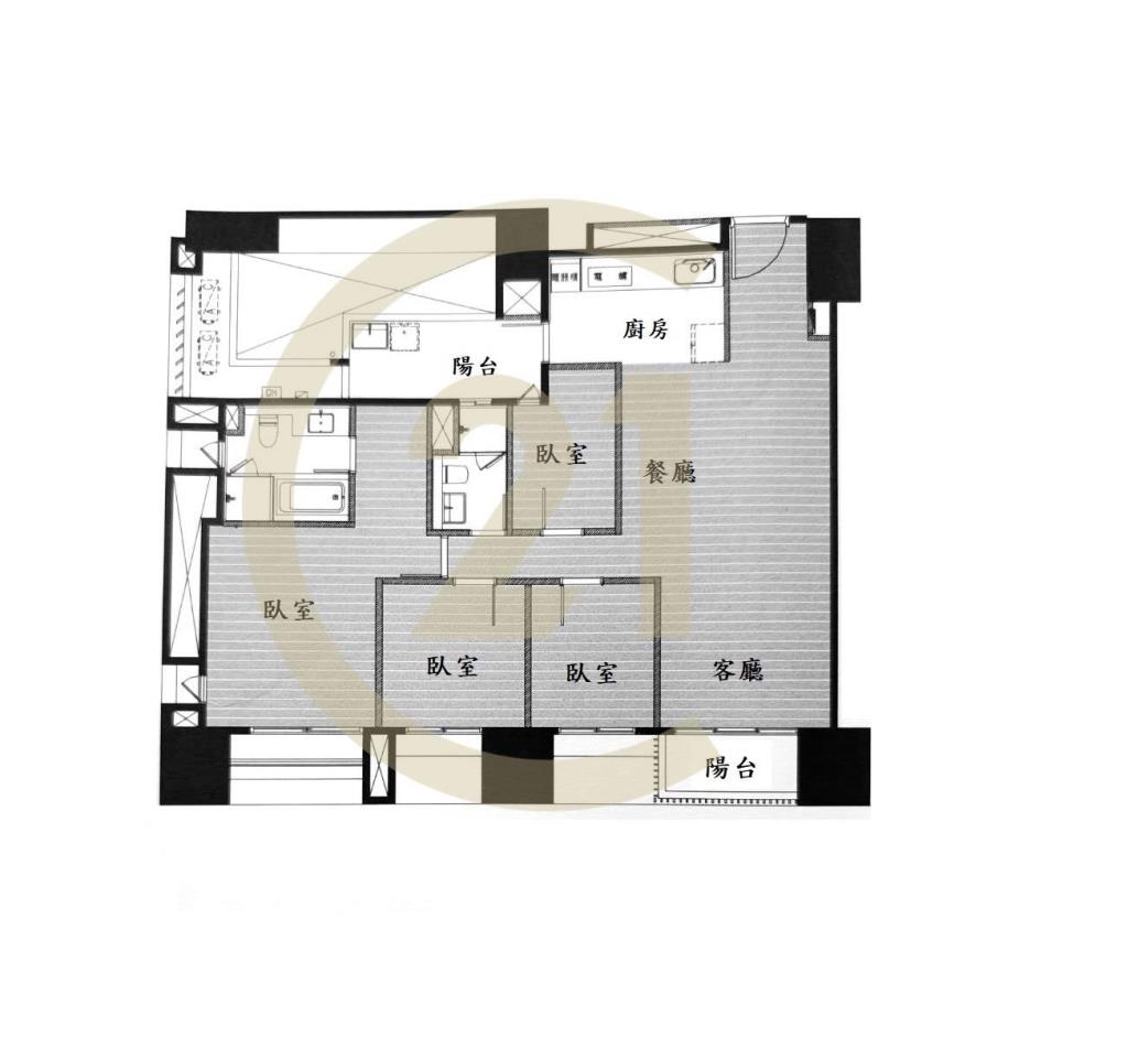 十四期惠宇覞山四房雙平車