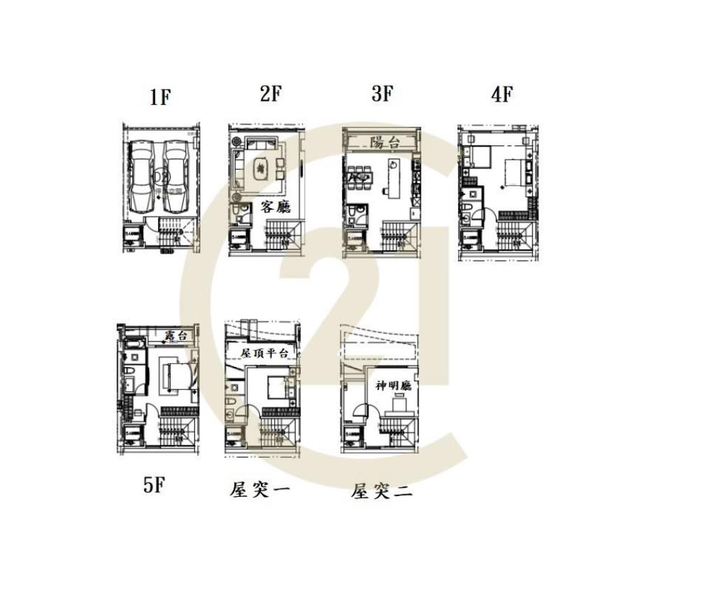 14期社區寧靜電梯別墅