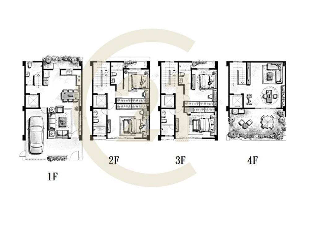 北斗信義之星頂奢邊間電梯豪墅