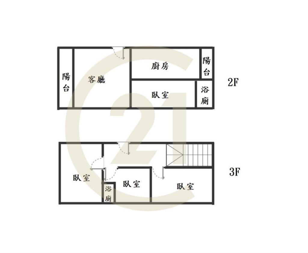 專簽~八德街4房雅寓~買2樓送3樓