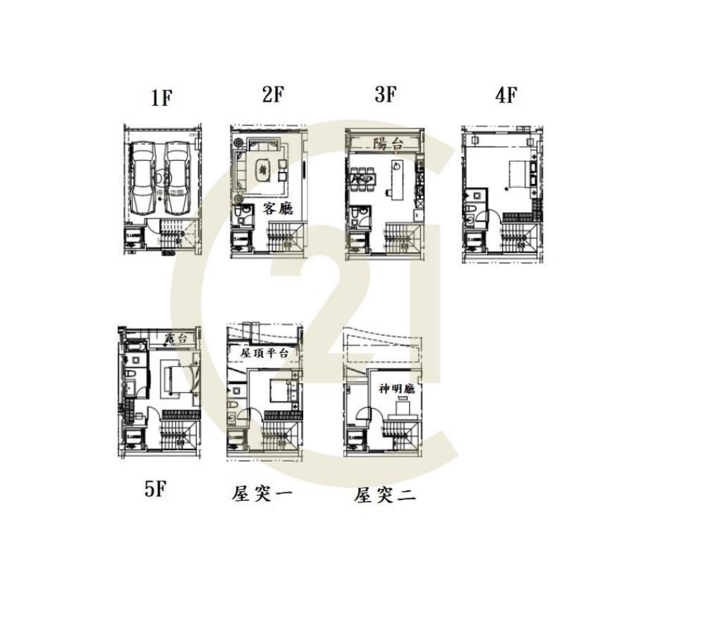 14期全新寧靜電梯別墅