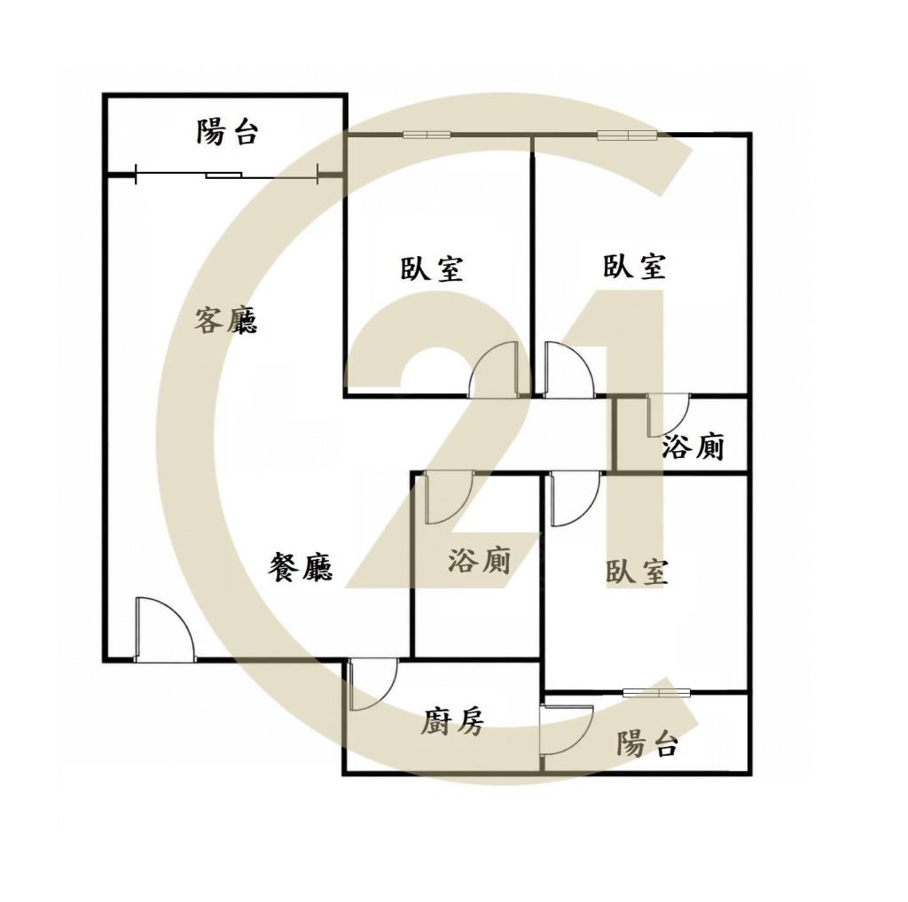 高鐵震後綠蔭樹梢戶