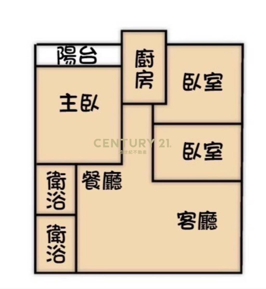工學商圈綠園道旁視野3房