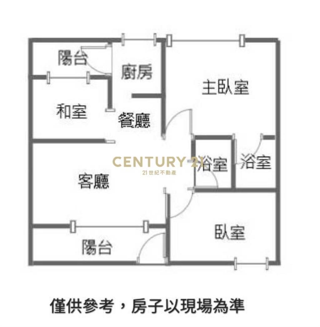文心捷運站3樓公寓