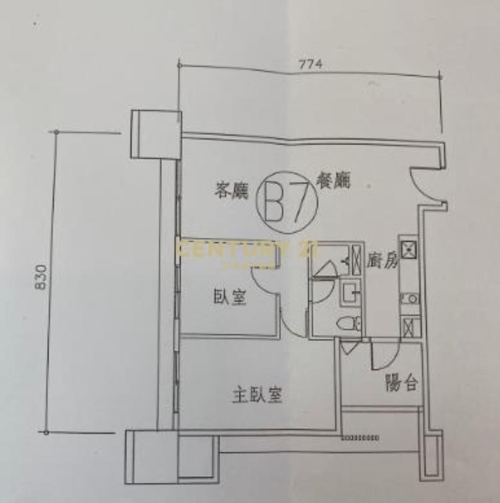 可租報稅登陽林映道高樓2房平車