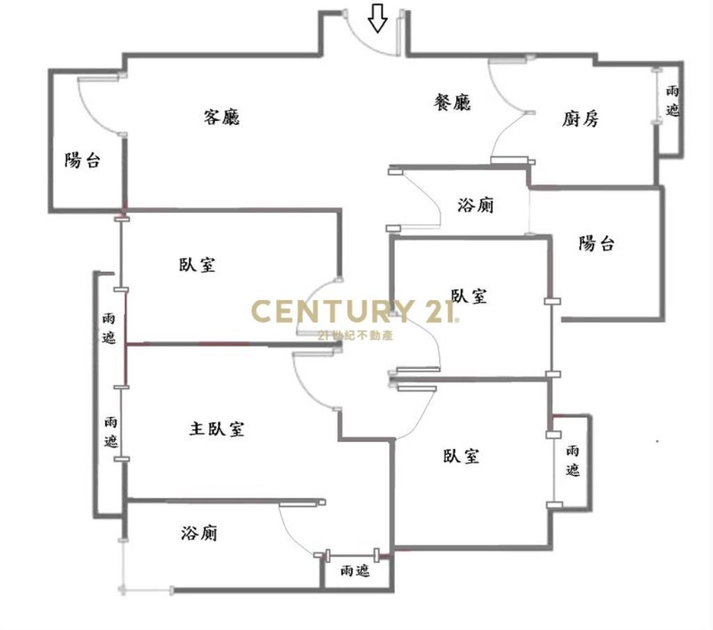 太子青峰錦四房雙平車視野戶