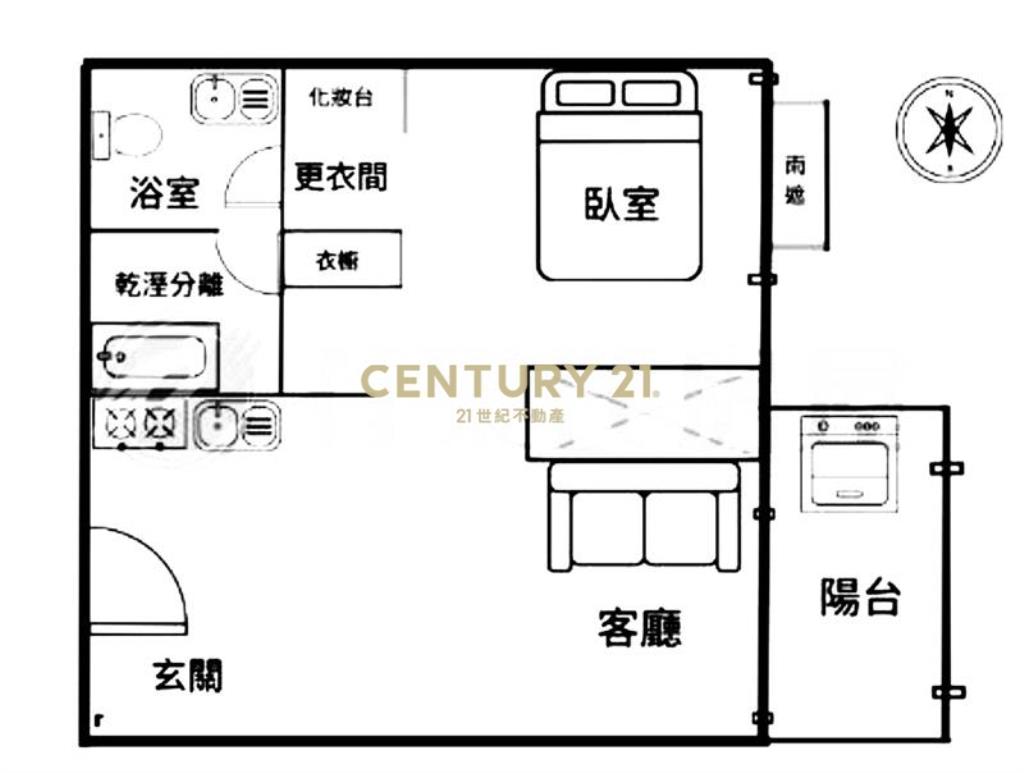 崇德文心捷運大一房+平車