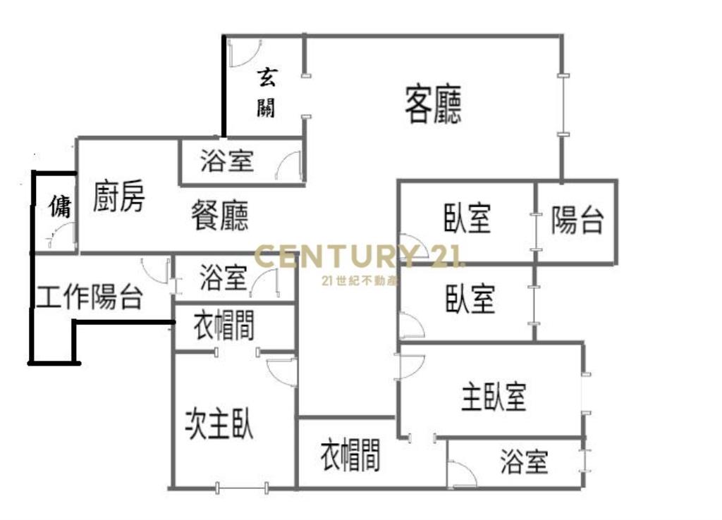 七期十字園道角棟裝潢三平車