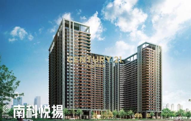 南科卓越城~次頂樓視野2房