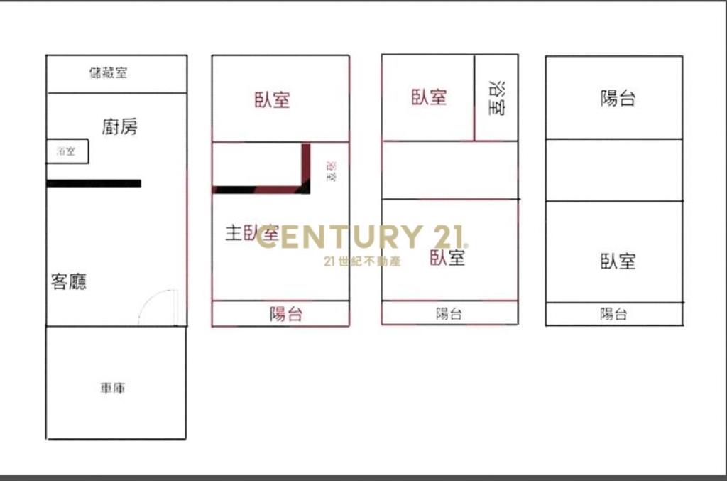 大雅百萬裝潢自有車庫透天