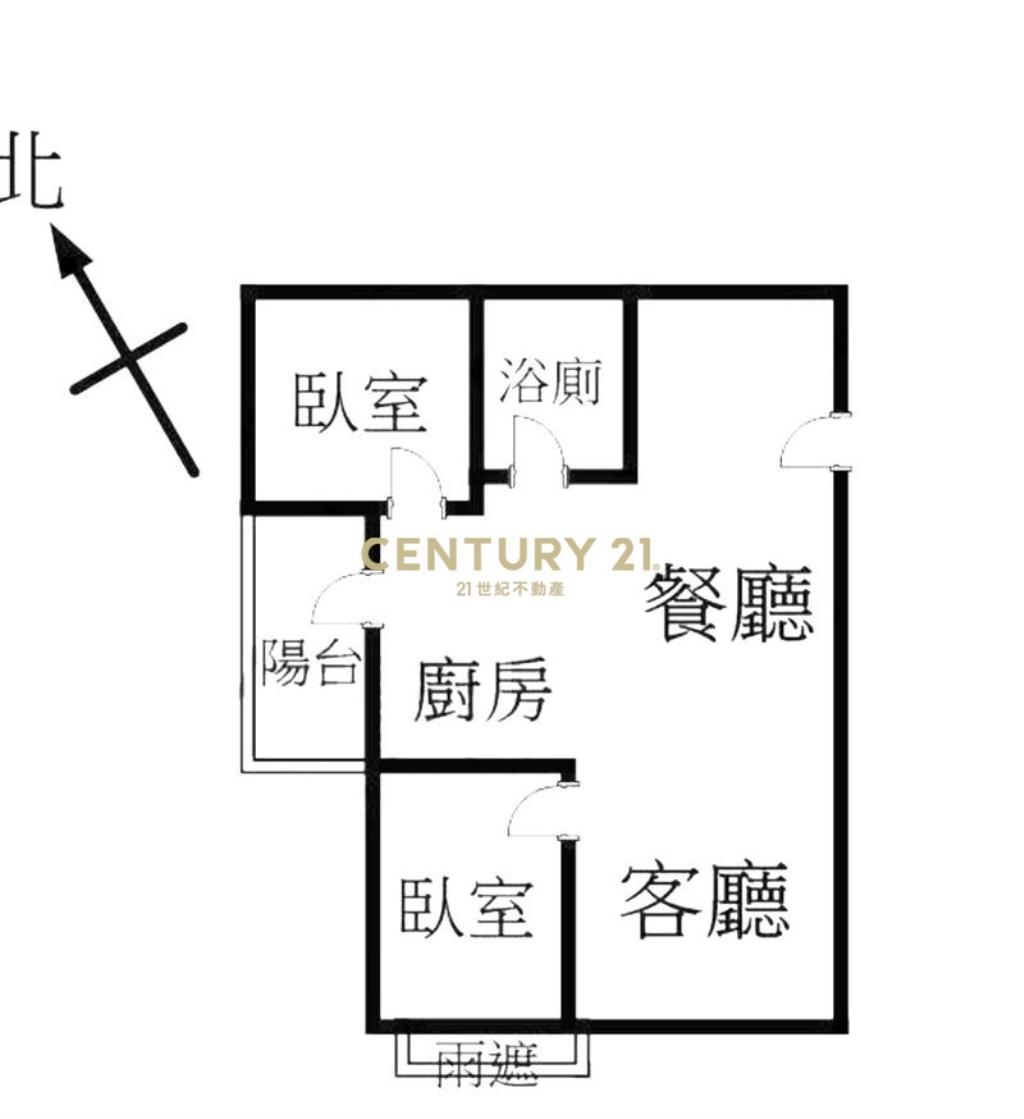 遠雄之星5室內22坪大兩房