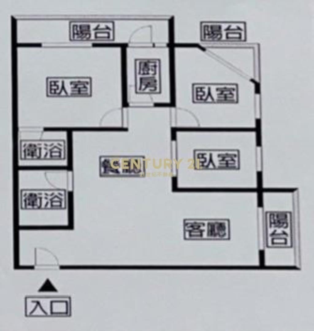 專上安國小永久視野三房車位