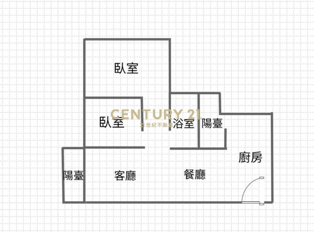 精裝修高樓層兩房平車