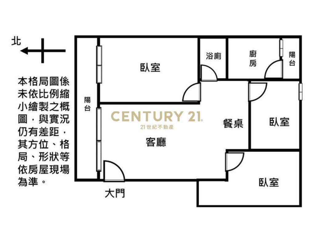 北平商圈低總價三房捷運宅