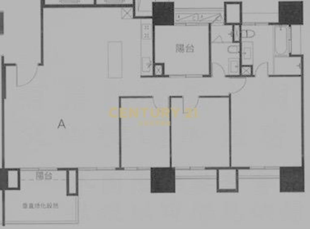 大塊森濤景觀3房+雙平車