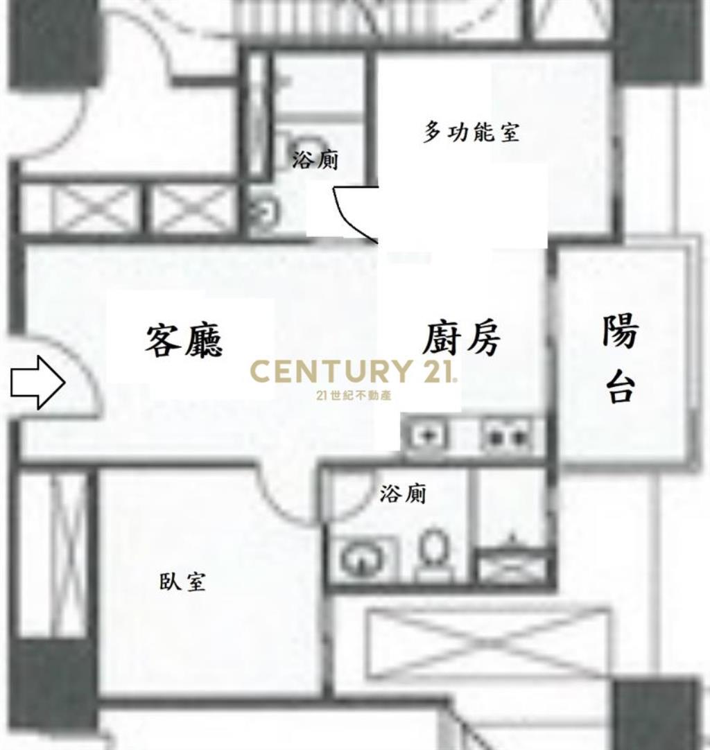 富宇世界花園全新兩房兩衛平車