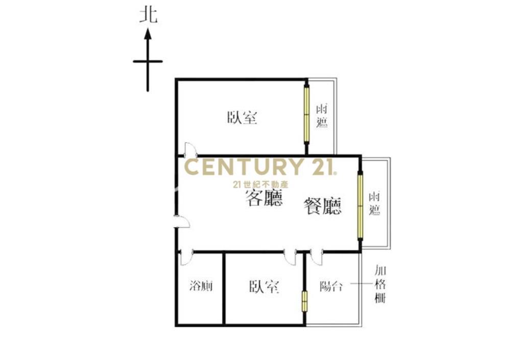 博克萊兩房平車裝潢戶